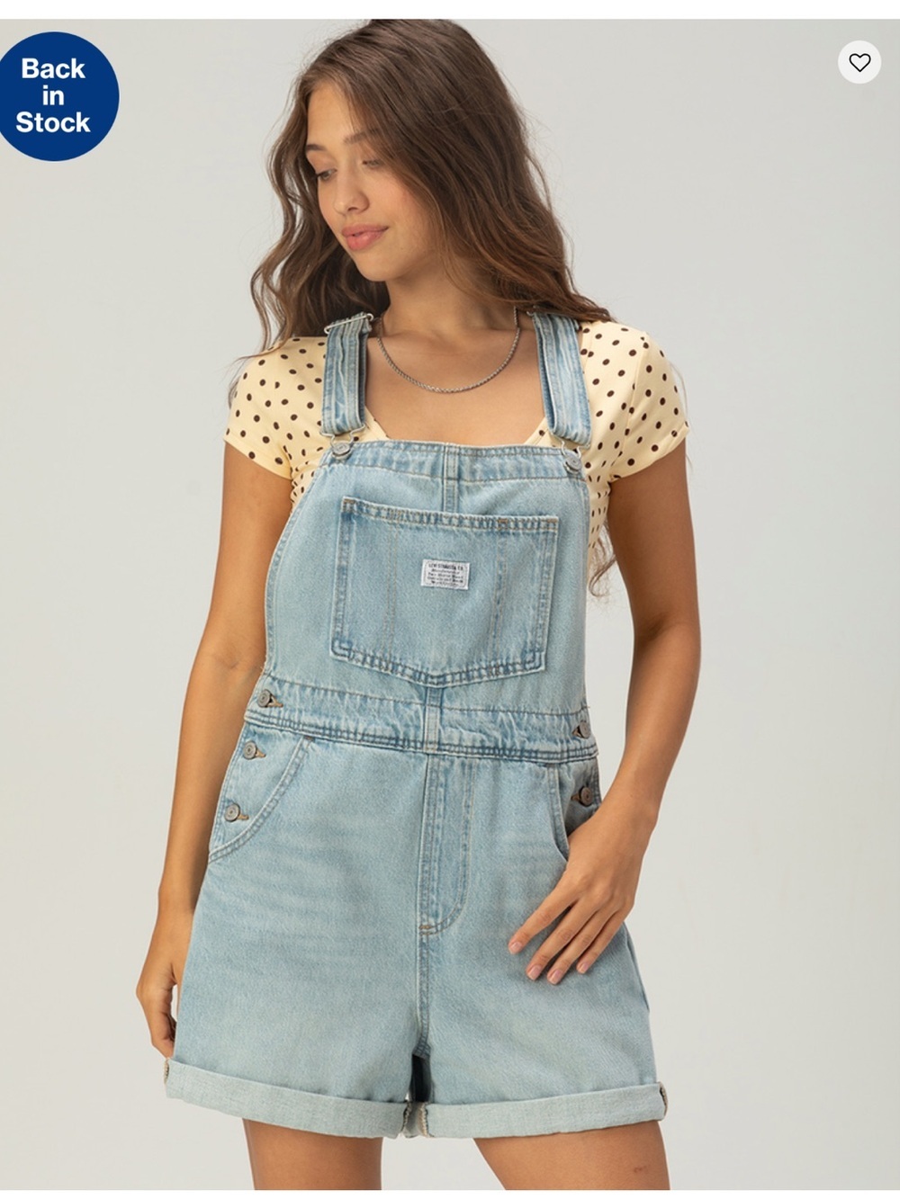 LEVI'S Womens Vintage Shortalls! NWT